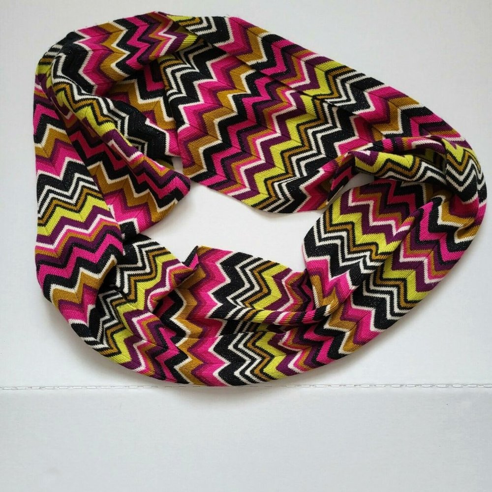 Missoni for Target Chevron Passione Infinity Scarf knit Wool Blend